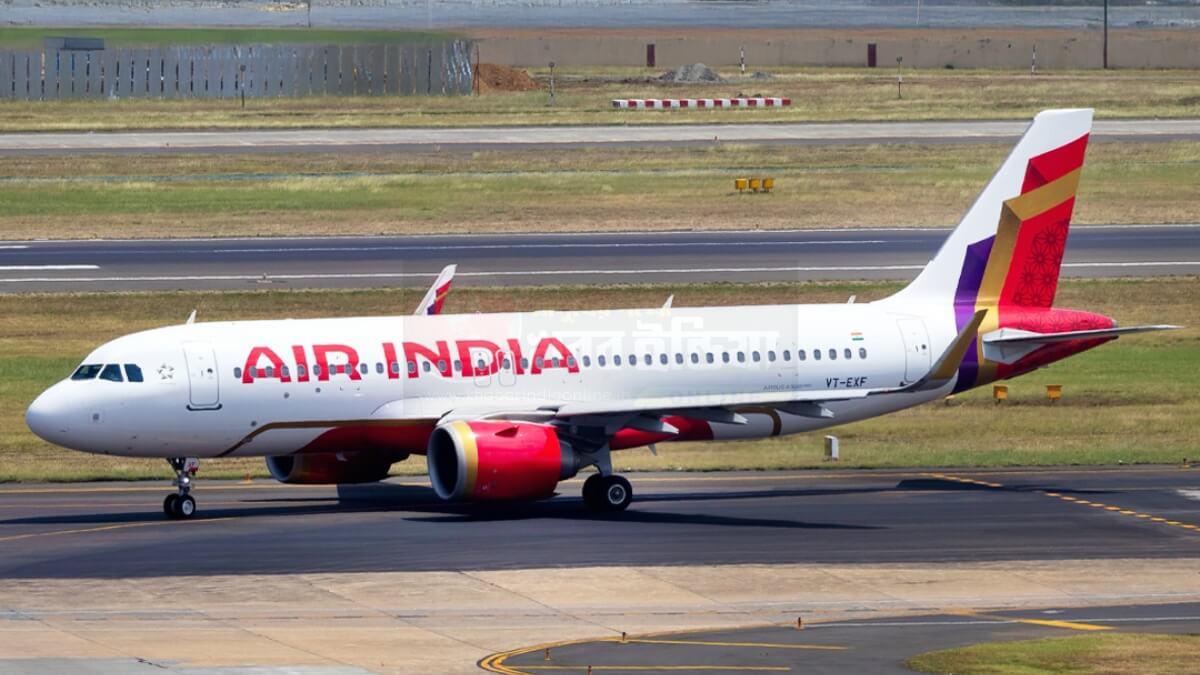 Air India aircraft making emergency landing at Delhi airport