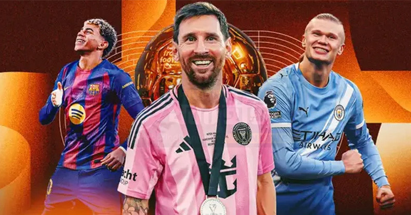 Ballon d'Or ranking Harry Kane Messi