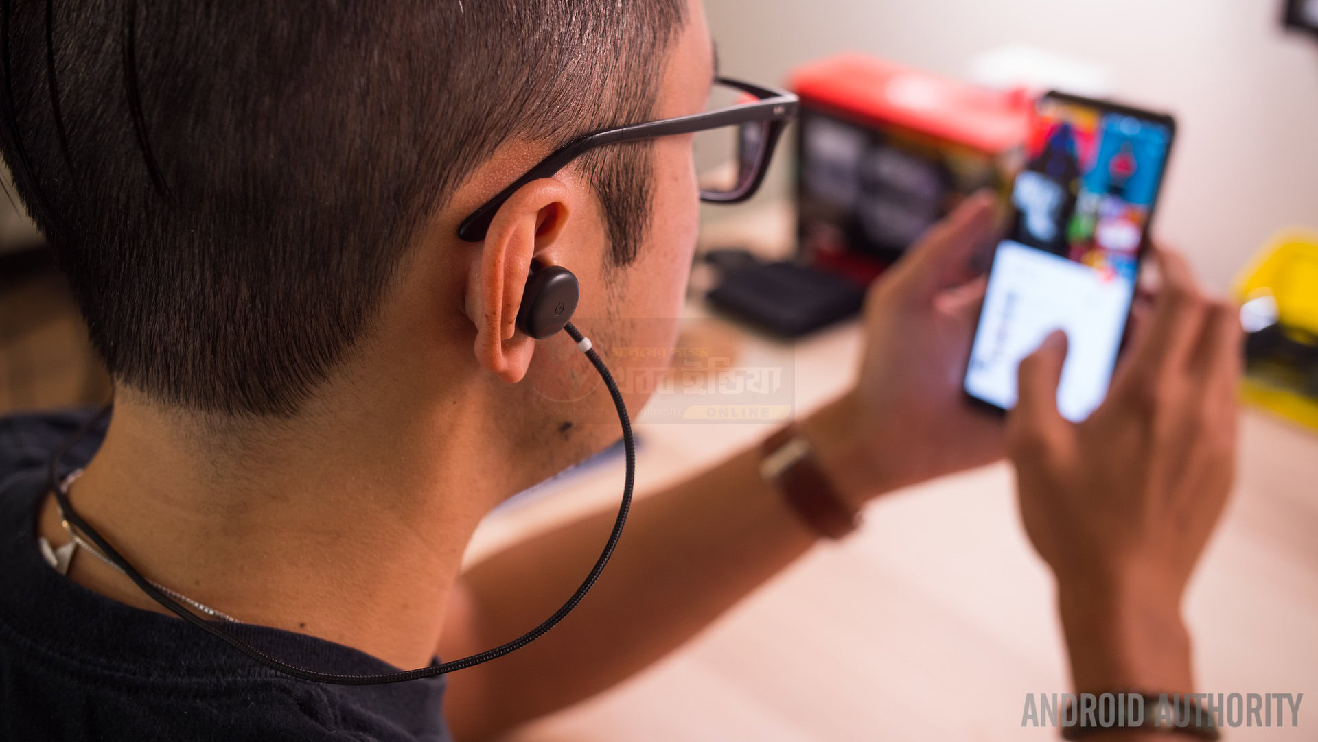 Google Translate real-time headphone translation feature