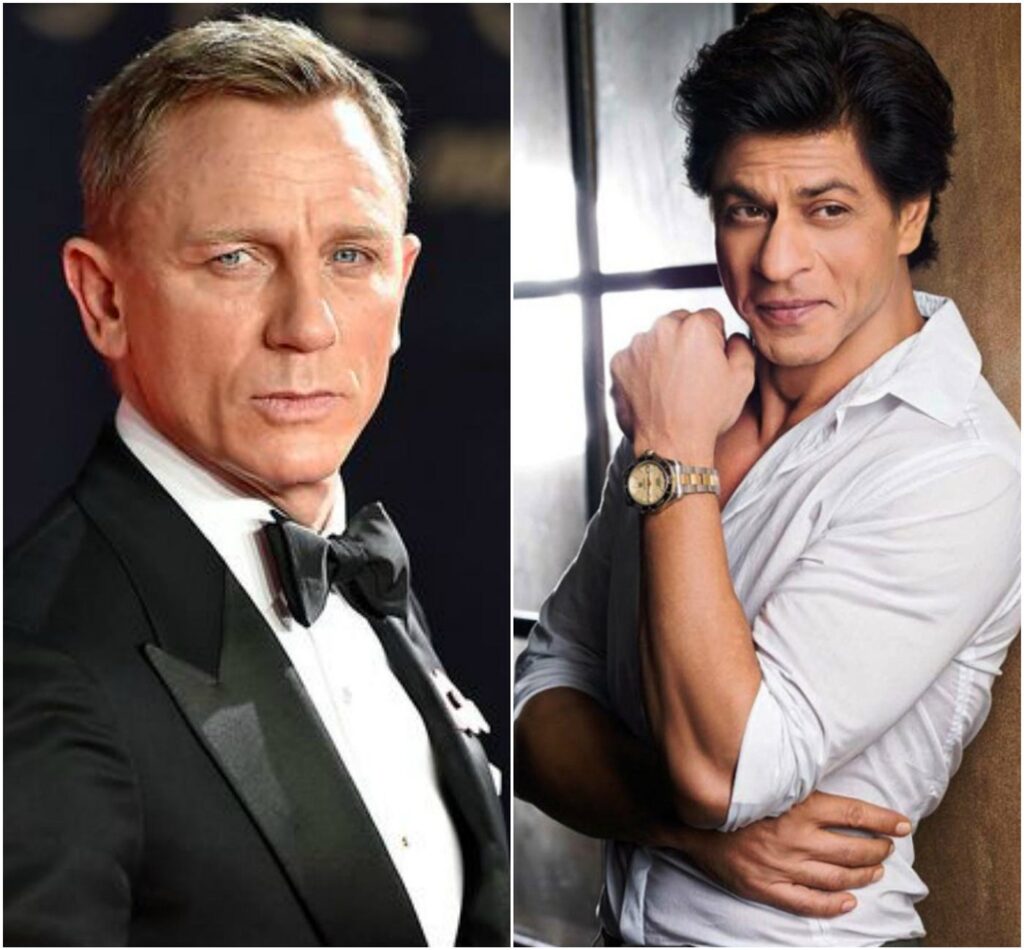 Shah Rukh Khan reacts to James Bond question at London event