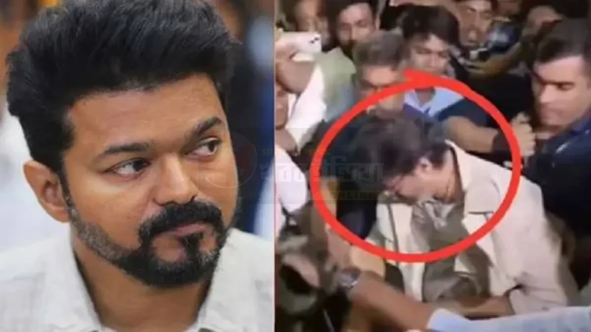 Thalapathy Vijay Airport Incident