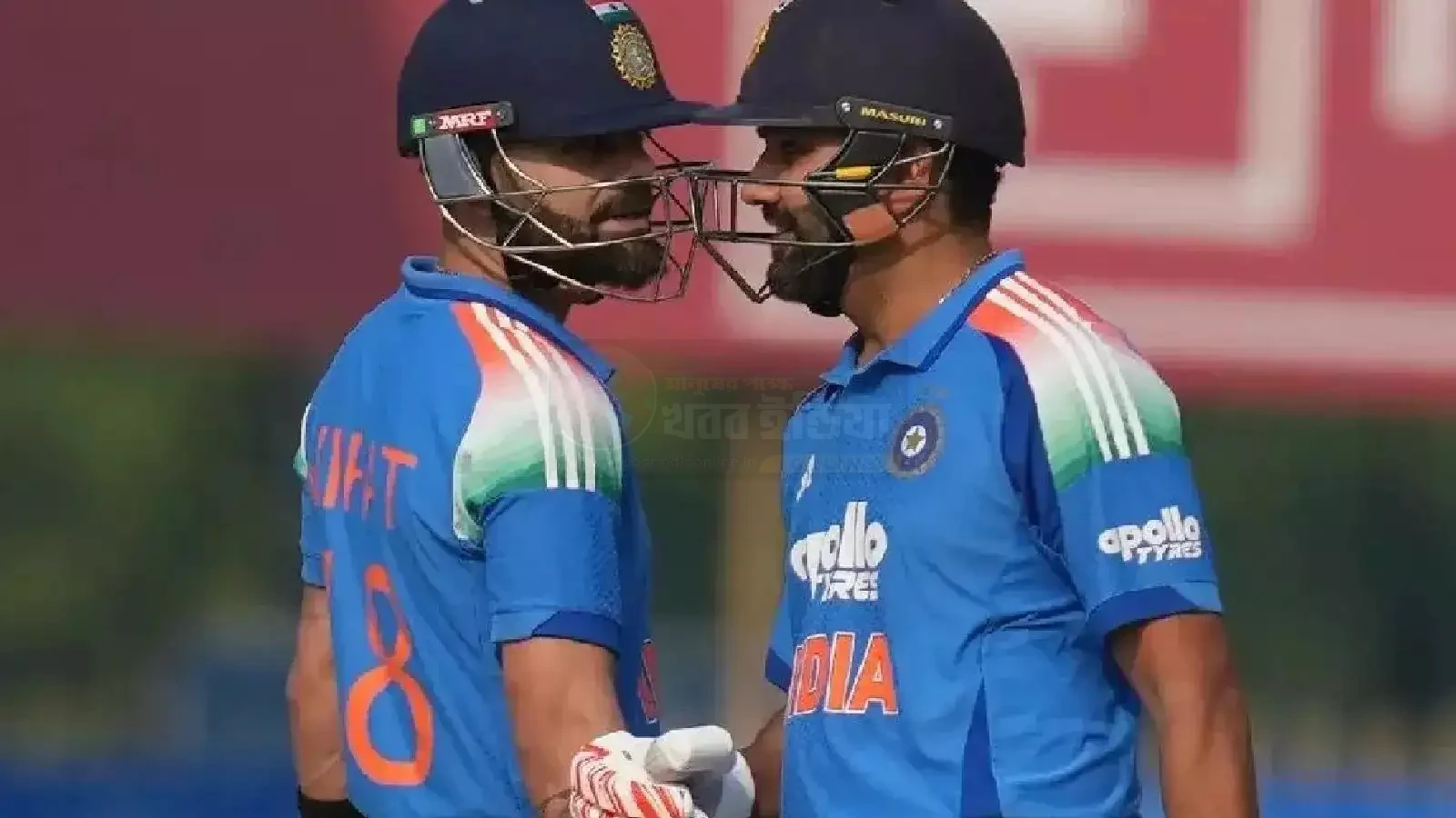 Virat Kohli and Rohit Sharma playing in Vijay Hazare Trophy