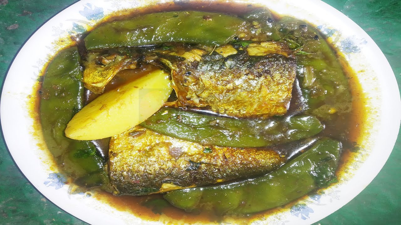 শিম দিয়ে ইলিশের ঝাল রান্নার রেসিপির ছবি