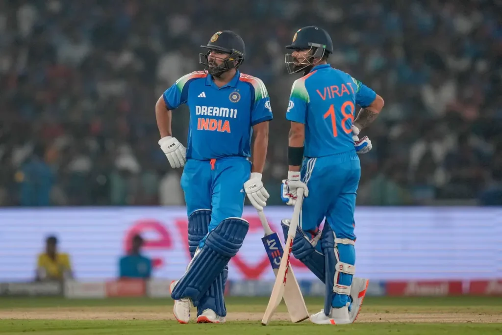 Rohit Sharma and Virat Kohli together