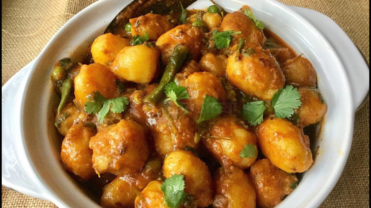 garlic potato recipe with new aloo