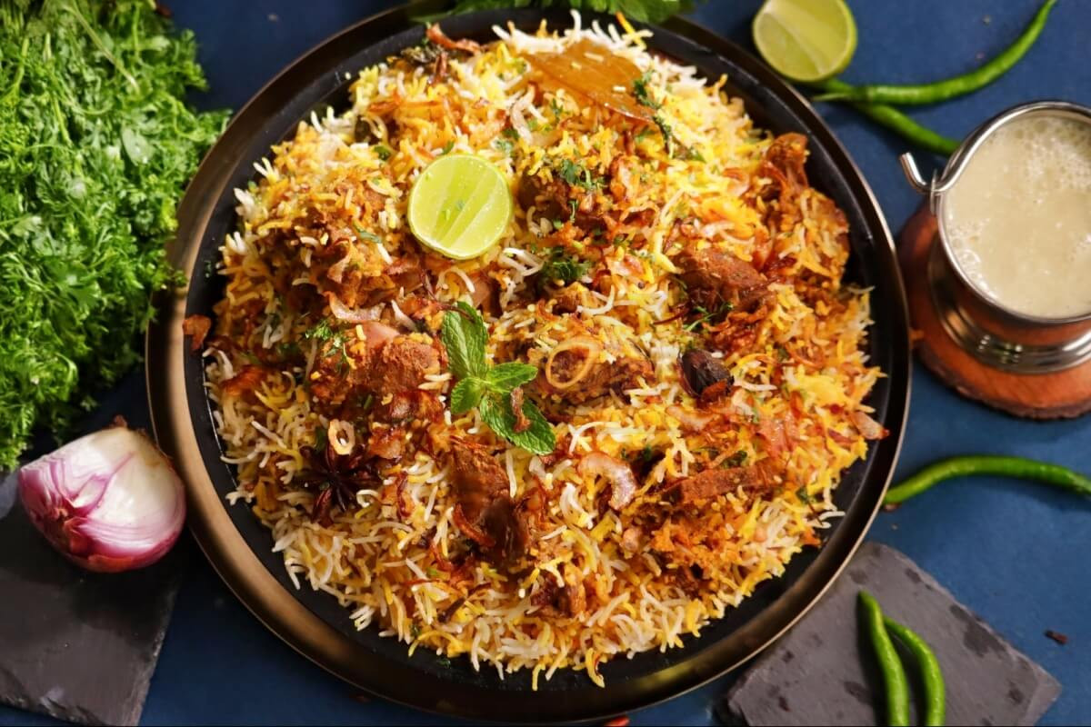 New Year Special Mutton Dum Biryani