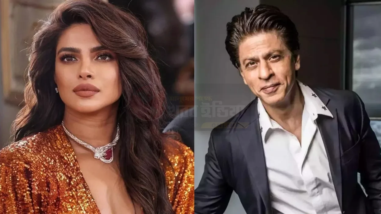 Shah Rukh Khan and Priyanka Chopra friendship moment