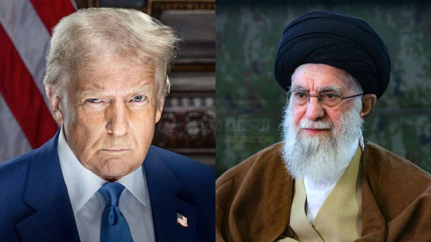 Ayatollah Khamenei warning Donald Trump amid Iran protest