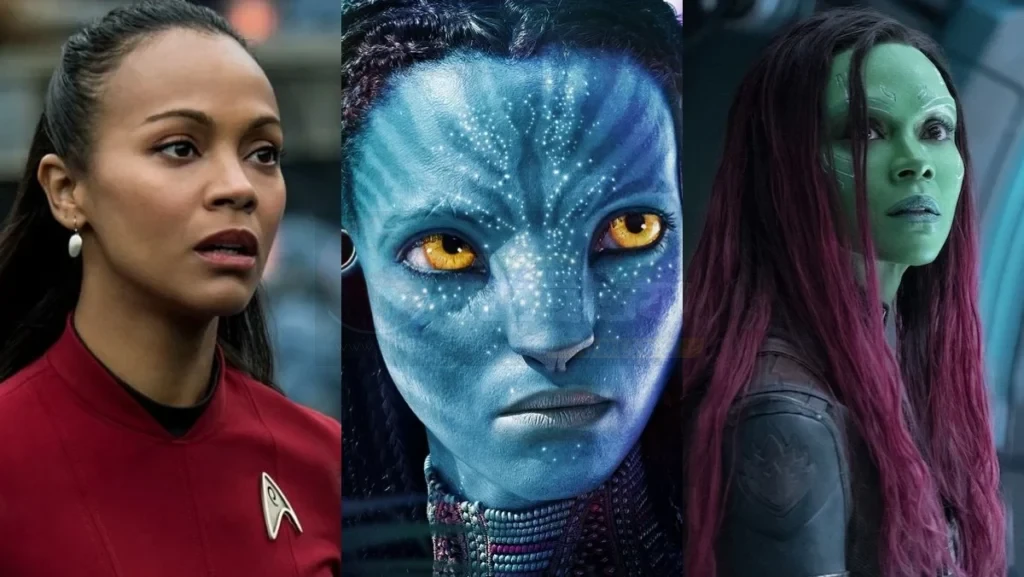 Zoe Saldana highest grossing actress record